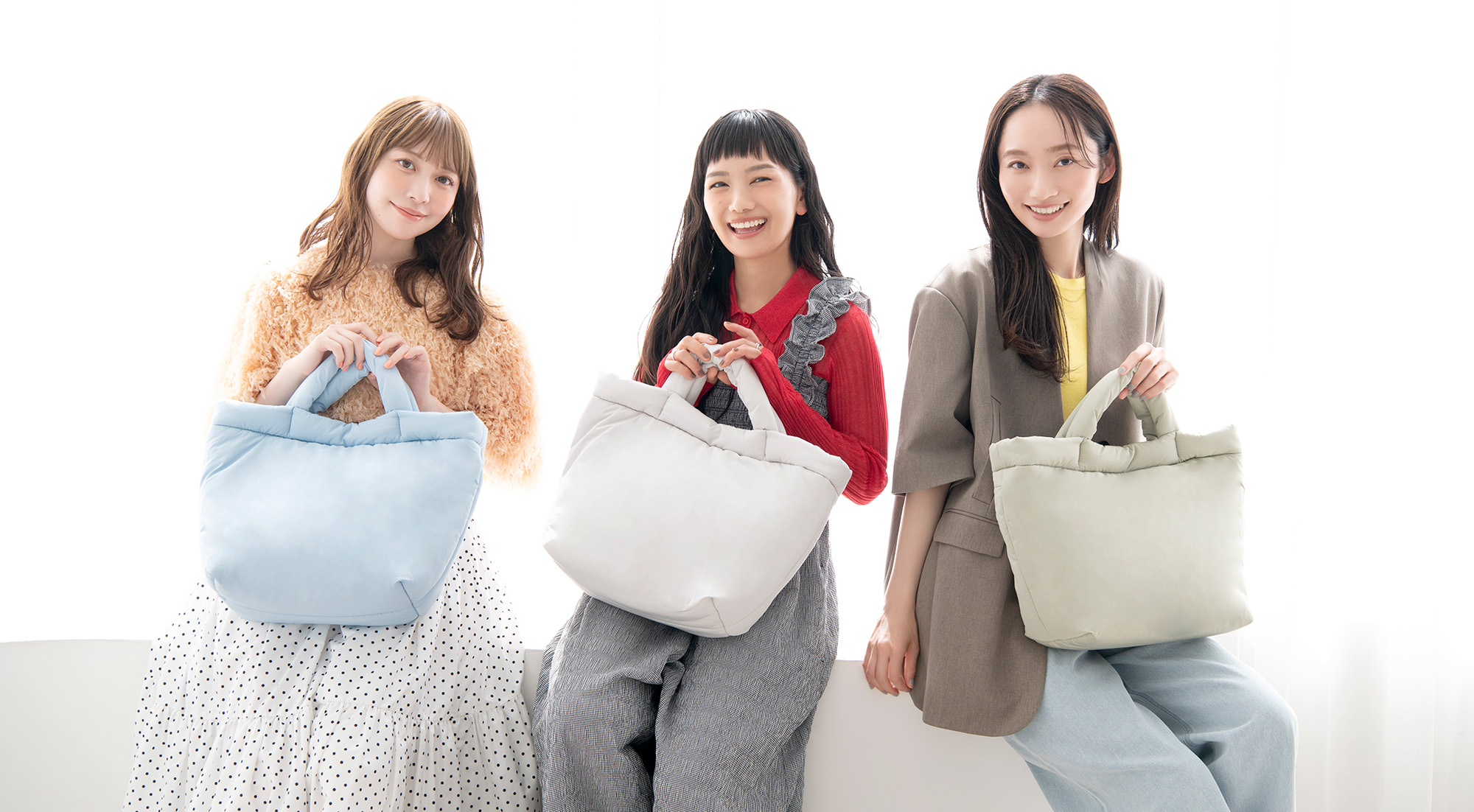 子育てを、もっと軽やかに。人気ママタレント3名が“今欲しい”を形にした「Parents nylon back pack」＆「Parents puffer tote bag」2025年6月27日（金）より発売開始！